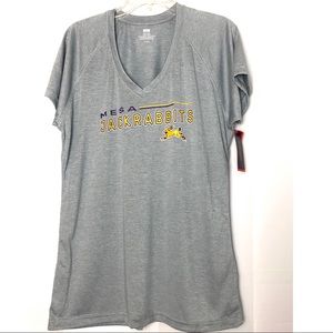 Women’s short sleeve T-shit V-neck Sz L